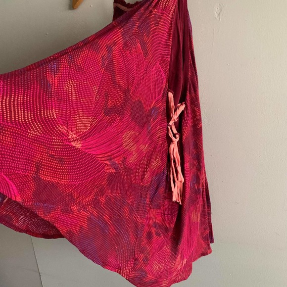 Free People Red Halter Blouse - Picture 4 of 5